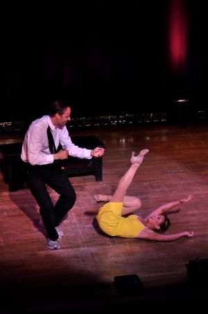 Noah Racey and Lorin Latarro Photo